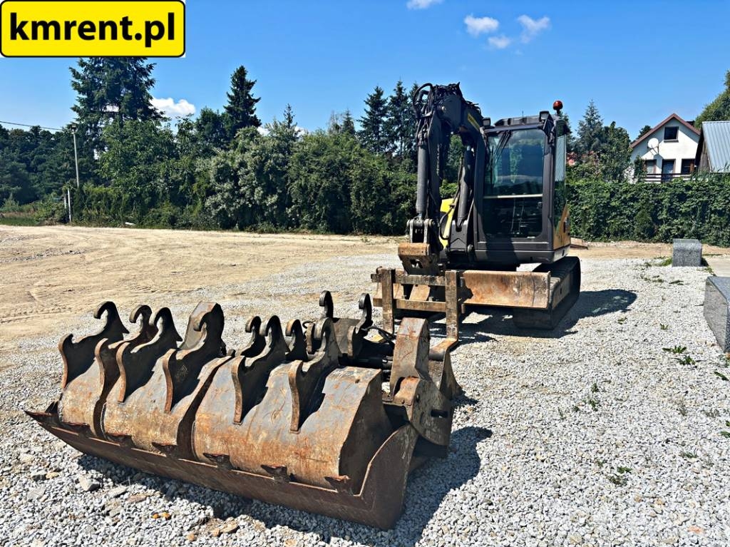 Mecalac 8 MCR MINI-KOPARKA 2019R | MECALAC 6 MCR, JCB 8065 Miniexcavadoras