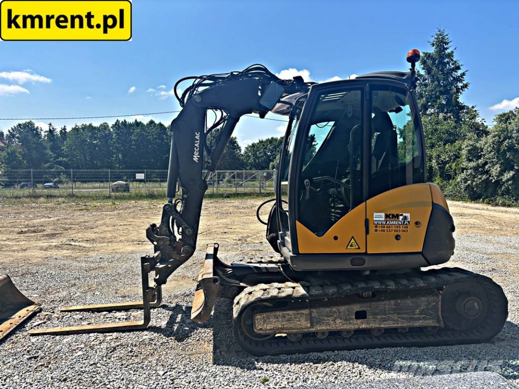 Mecalac 8 MCR MINI-KOPARKA 2019R | MECALAC 6 MCR, JCB 8065 Miniexcavadoras