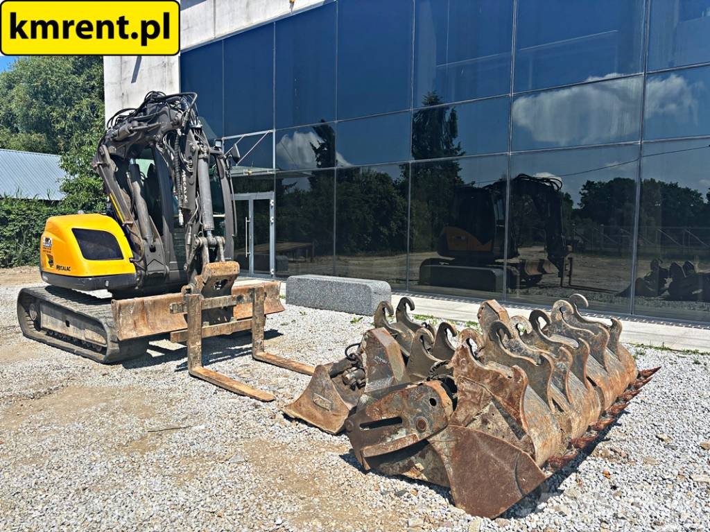 Mecalac 8 MCR MINI-KOPARKA 2019R | MECALAC 6 MCR, JCB 8065 Miniexcavadoras