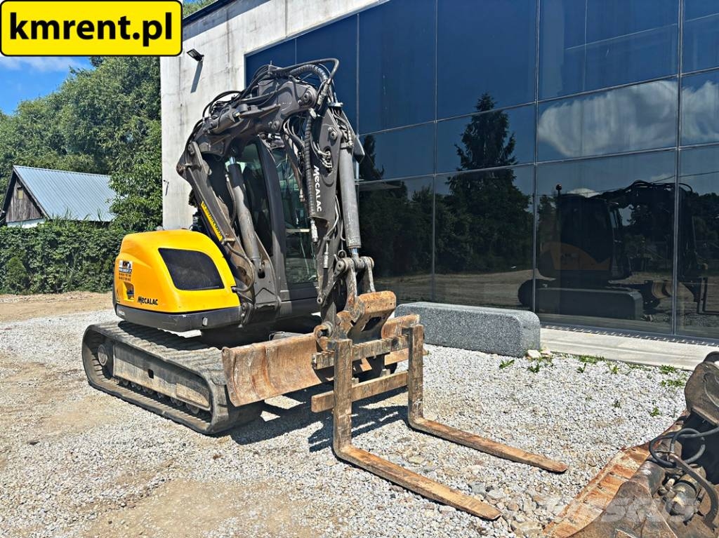Mecalac 8 MCR MINI-KOPARKA 2019R | MECALAC 6 MCR, JCB 8065 Miniexcavadoras