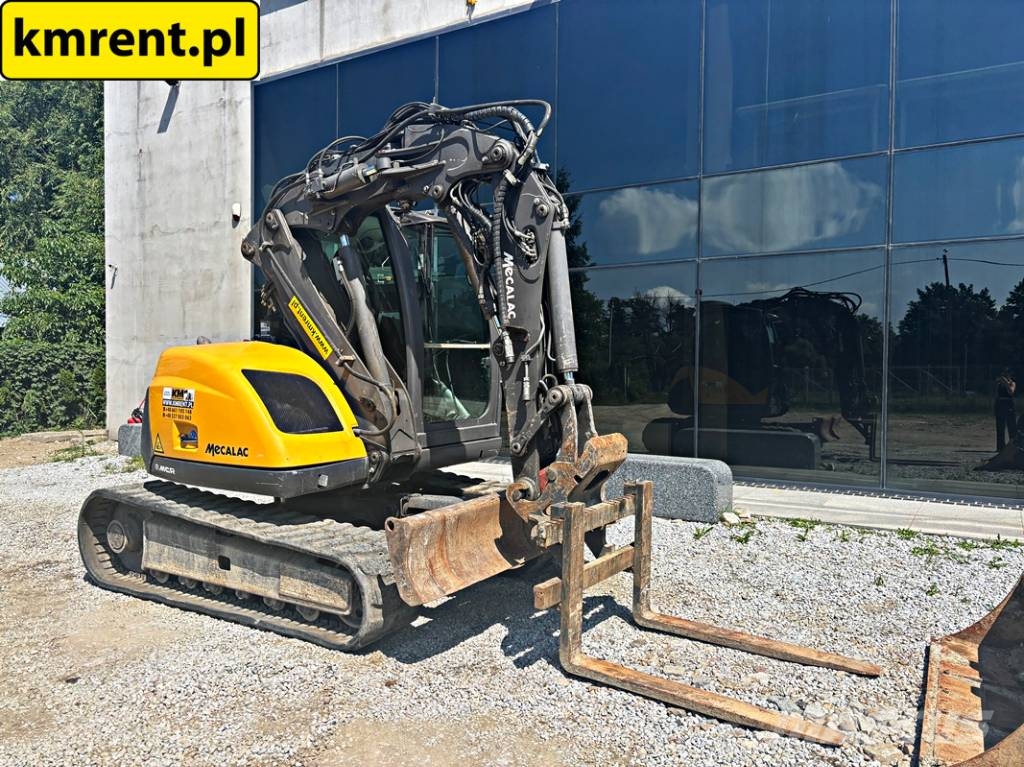 Mecalac 8 MCR MINI-KOPARKA 2019R | MECALAC 6 MCR, JCB 8065 Miniexcavadoras