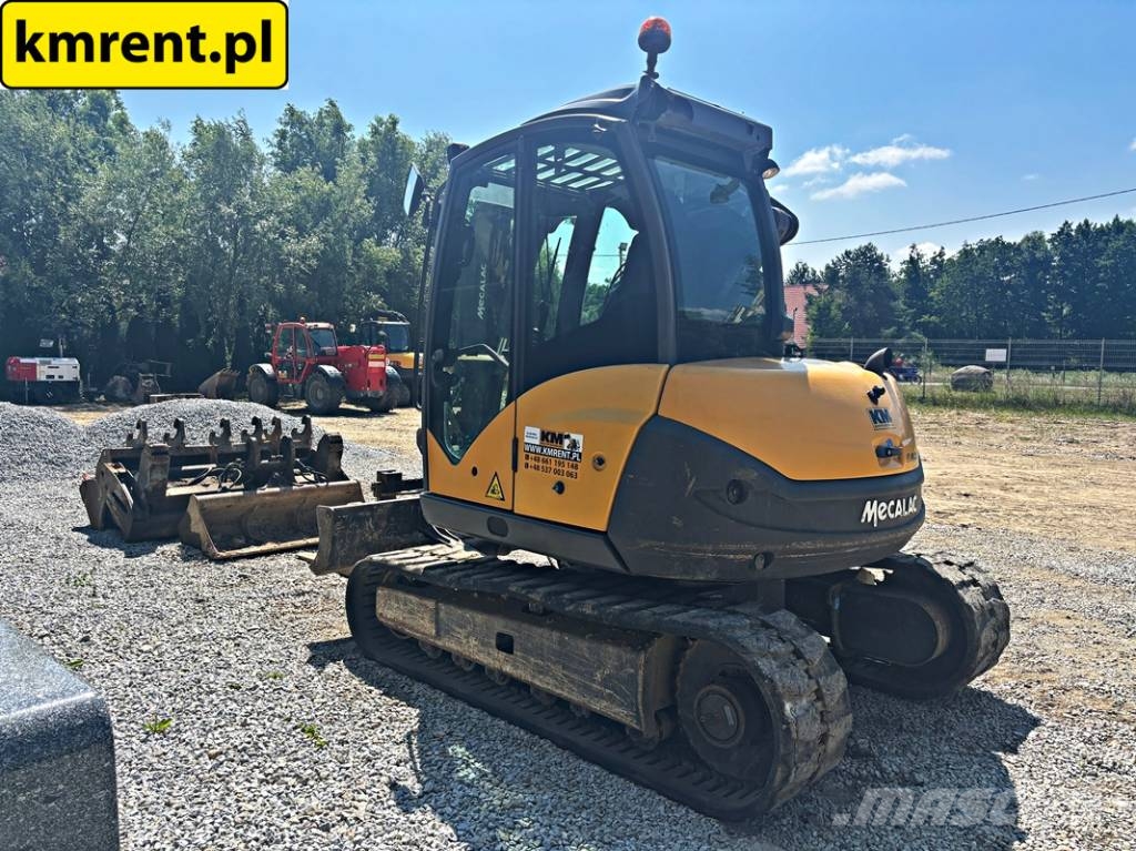 Mecalac 8 MCR MINI-KOPARKA 2019R | MECALAC 6 MCR, JCB 8065 Miniexcavadoras