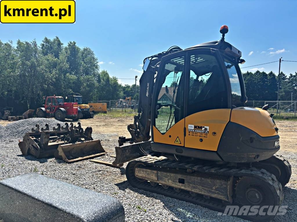 Mecalac 8 MCR MINI-KOPARKA 2019R | MECALAC 6 MCR, JCB 8065 Miniexcavadoras