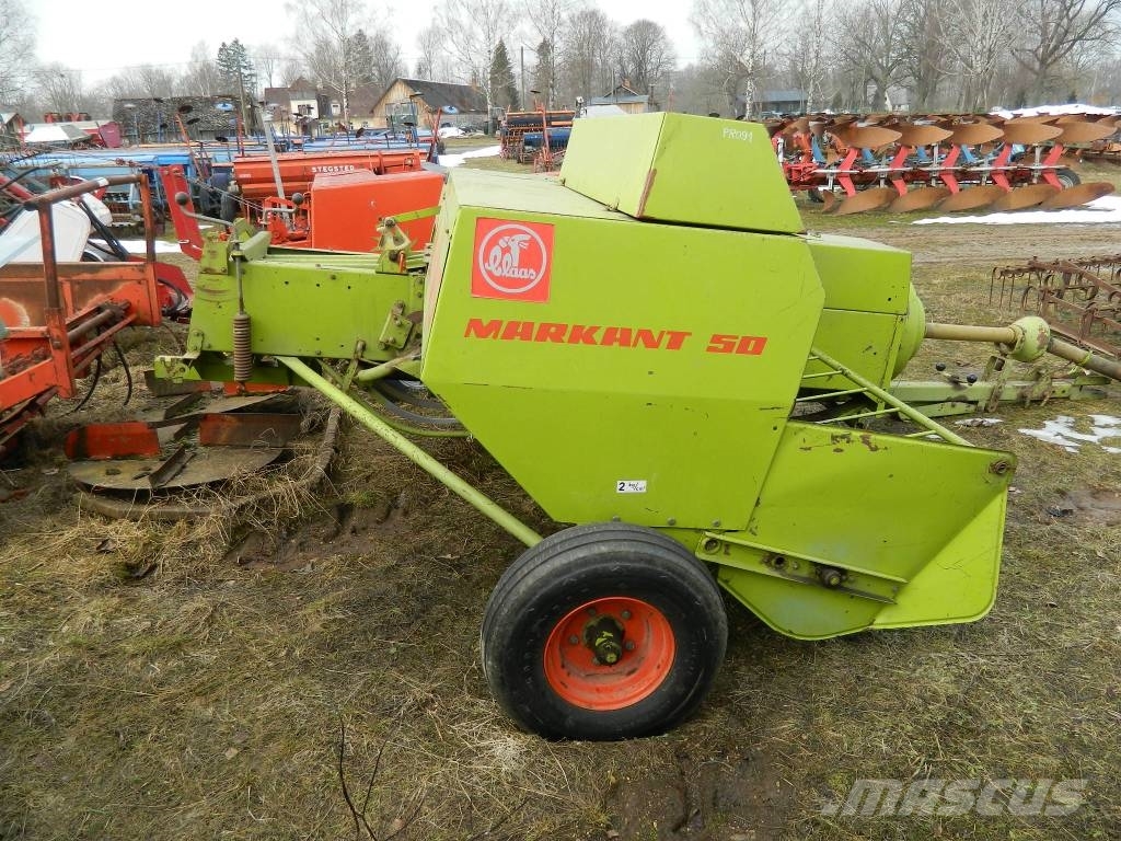CLAAS Markant 50 Πρέσες τετράγωνων δεμάτων