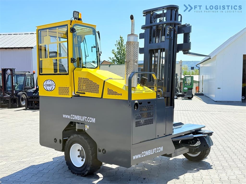 Combilift C5000XL / DUPLEX 4500MM / FREE-LIFT / POSITIONER / Four-way truck