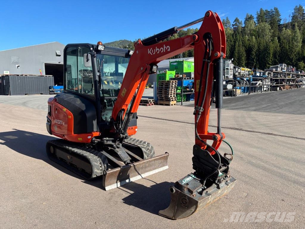 Kubota KX 027- 4 Mini excavators < 7t (Mini diggers)