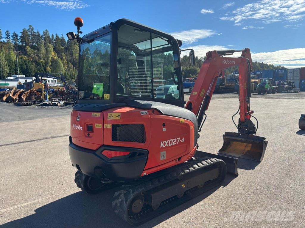 Kubota KX 027- 4 Mini excavators < 7t (Mini diggers)
