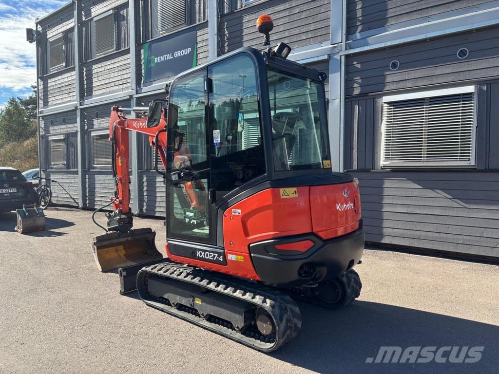 Kubota KX 027- 4 Mini excavators < 7t (Mini diggers)