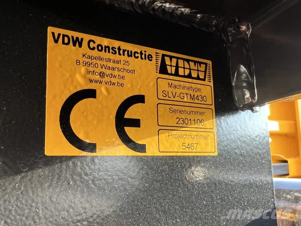 VDW GTM 430 Alte echipamente pentru recoltat