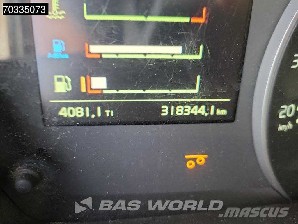 Volvo FH 420 FH 6X2 NL-Truck APK Lift Axle 2000kg Tailga Elhúzható ponyvás