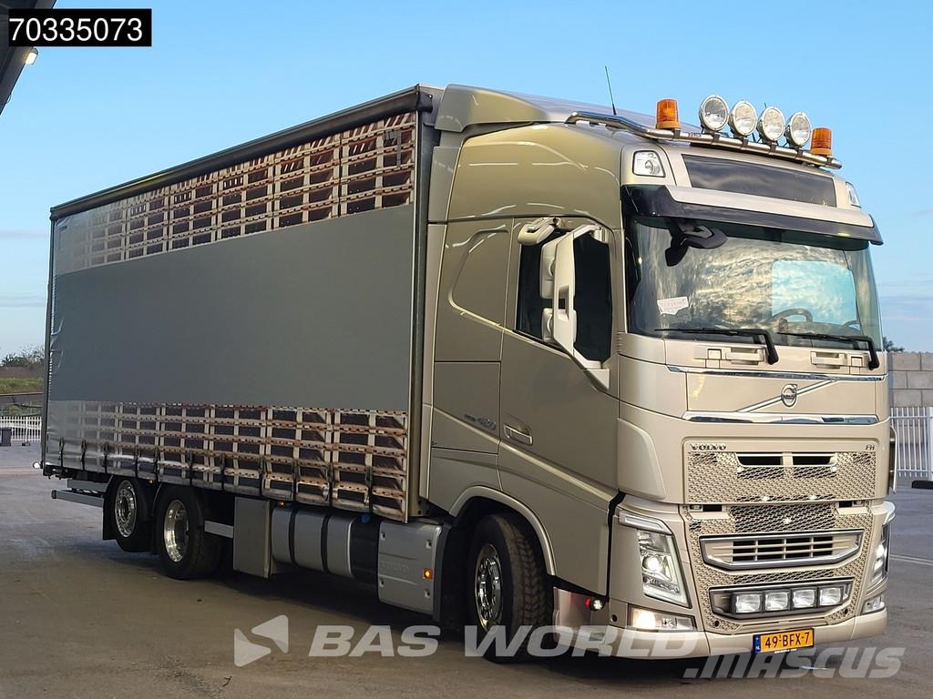 Volvo FH 420 FH 6X2 NL-Truck APK Lift Axle 2000kg Tailga Elhúzható ponyvás