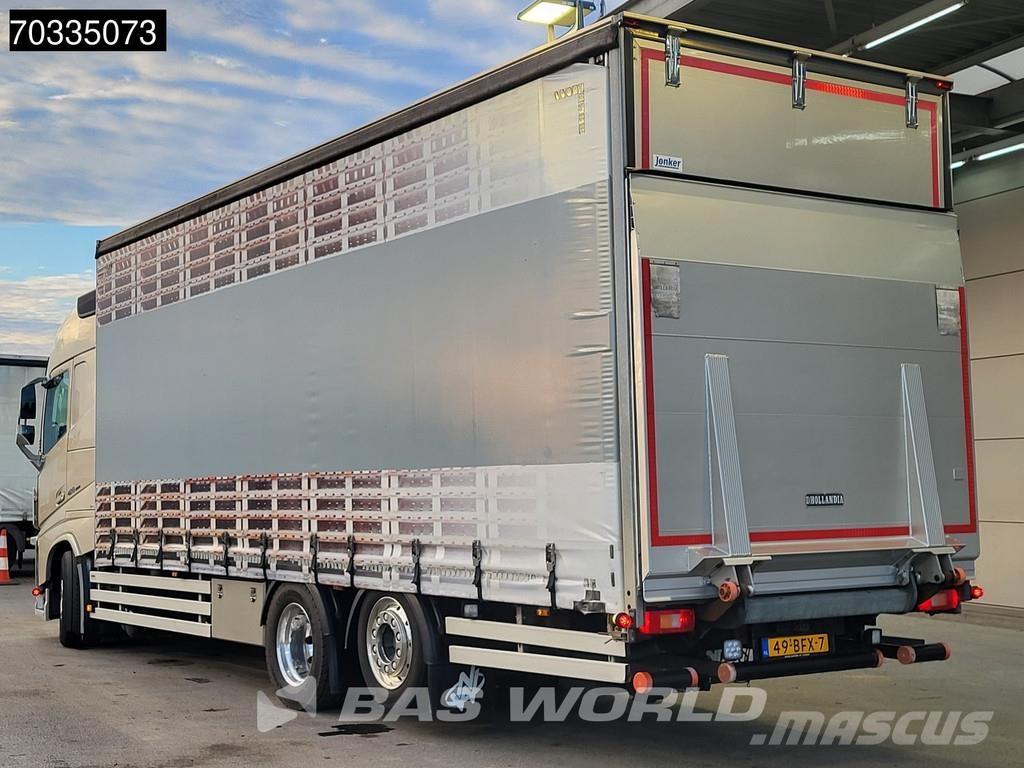 Volvo FH 420 FH 6X2 NL-Truck APK Lift Axle 2000kg Tailga Elhúzható ponyvás