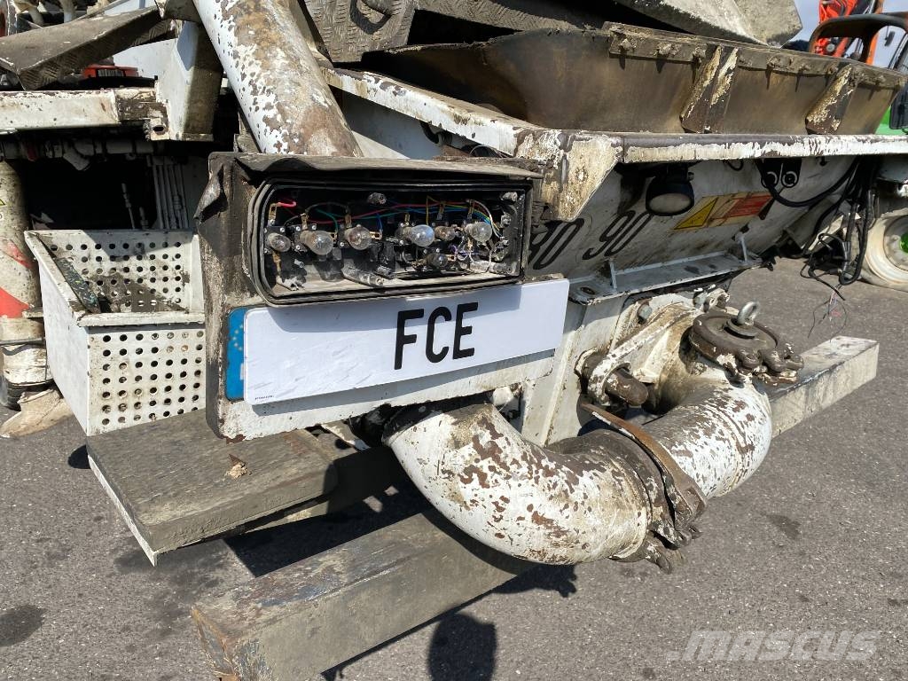 Mercedes-Benz AROCS 2643 6x4/SERMAC 5Z36 1er Main endommagée Betonpomptrucks