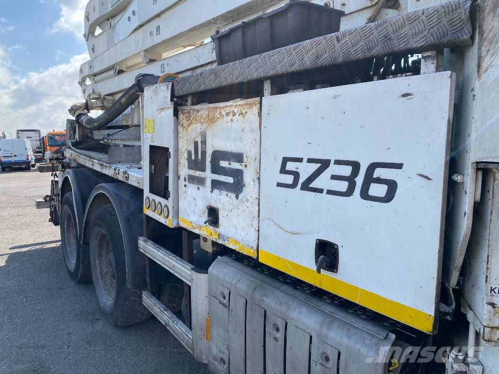 Mercedes-Benz AROCS 2643 6x4/SERMAC 5Z36 1er Main endommagée Betonpomptrucks