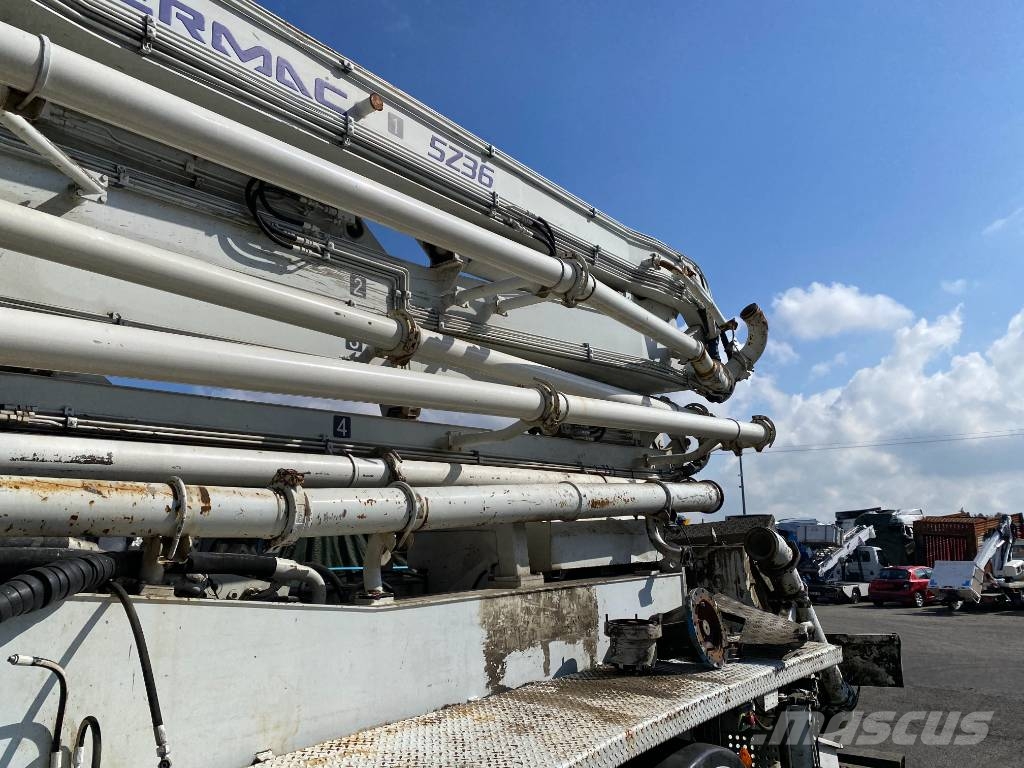Mercedes-Benz AROCS 2643 6x4/SERMAC 5Z36 1er Main endommagée Betonpomptrucks