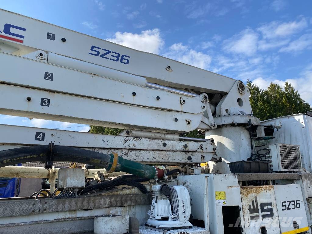 Mercedes-Benz AROCS 2643 6x4/SERMAC 5Z36 1er Main endommagée Betonpomptrucks