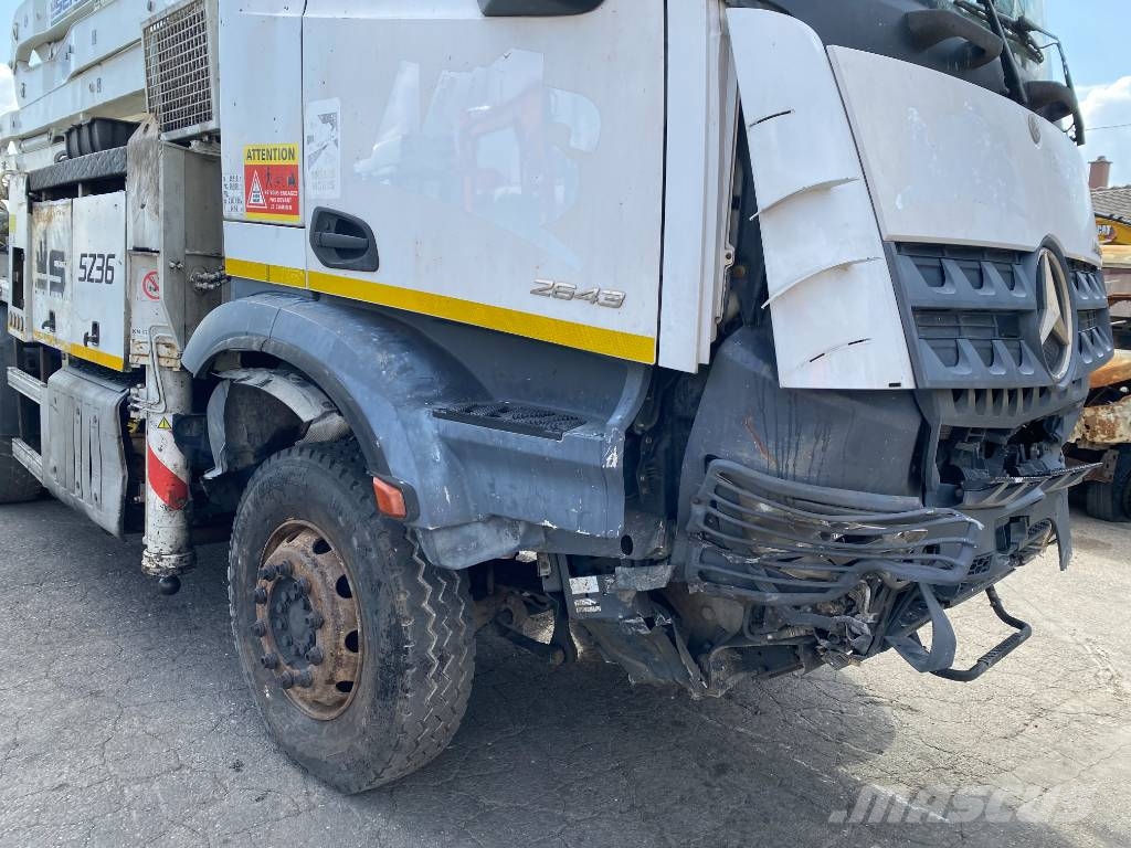 Mercedes-Benz AROCS 2643 6x4/SERMAC 5Z36 1er Main endommagée Betonpomptrucks