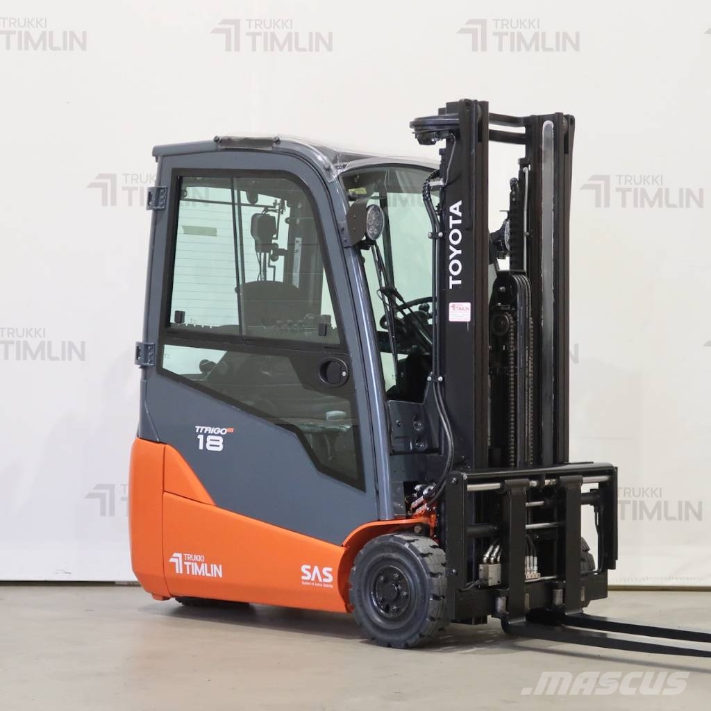 Toyota 8FBE18T, Li-ion Ηλεκτρικά περονοφόρα ανυψωτικά κλαρκ