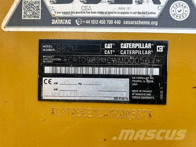 CAT 982 Wheel loaders