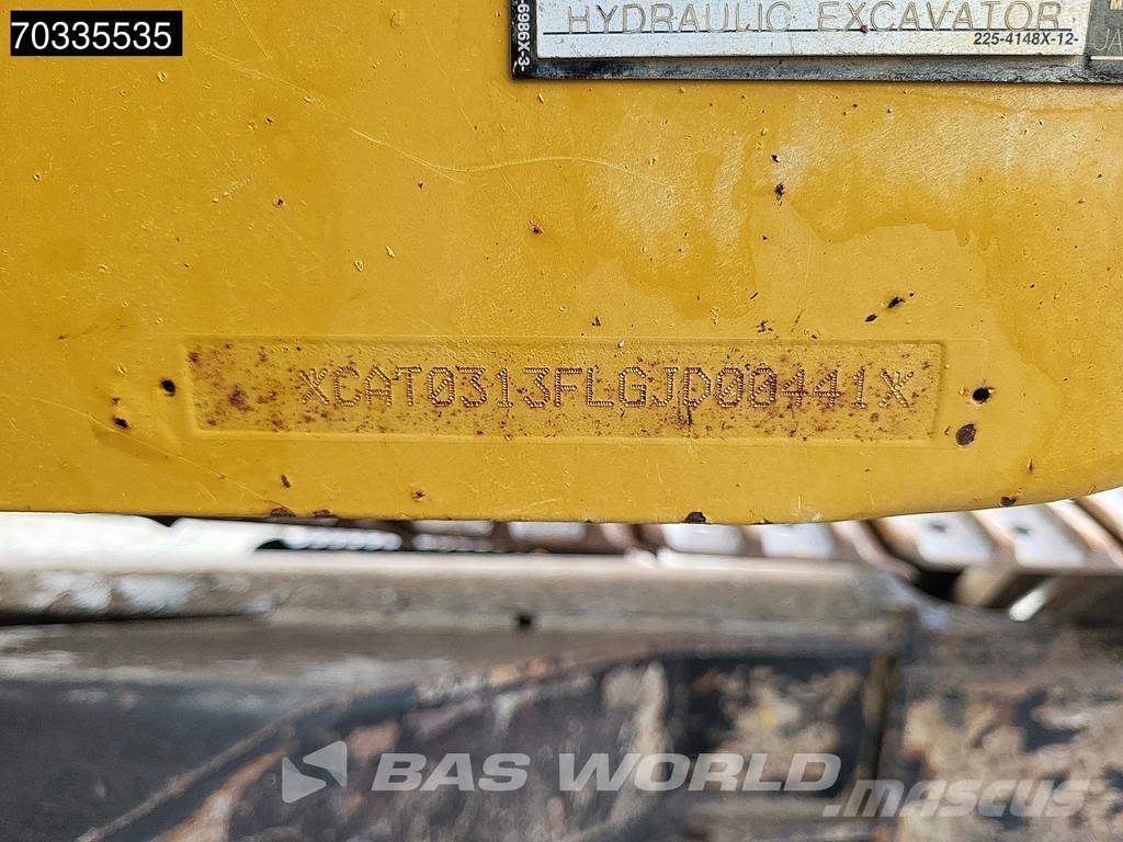 CAT 313 F L GC Bagri goseničarji