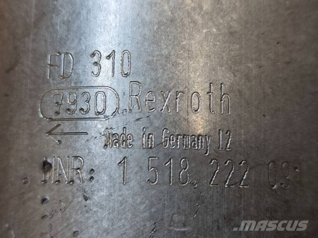 Rexroth gear pump 1518222091 1518222090 0510665491 Valtra Hydraulik