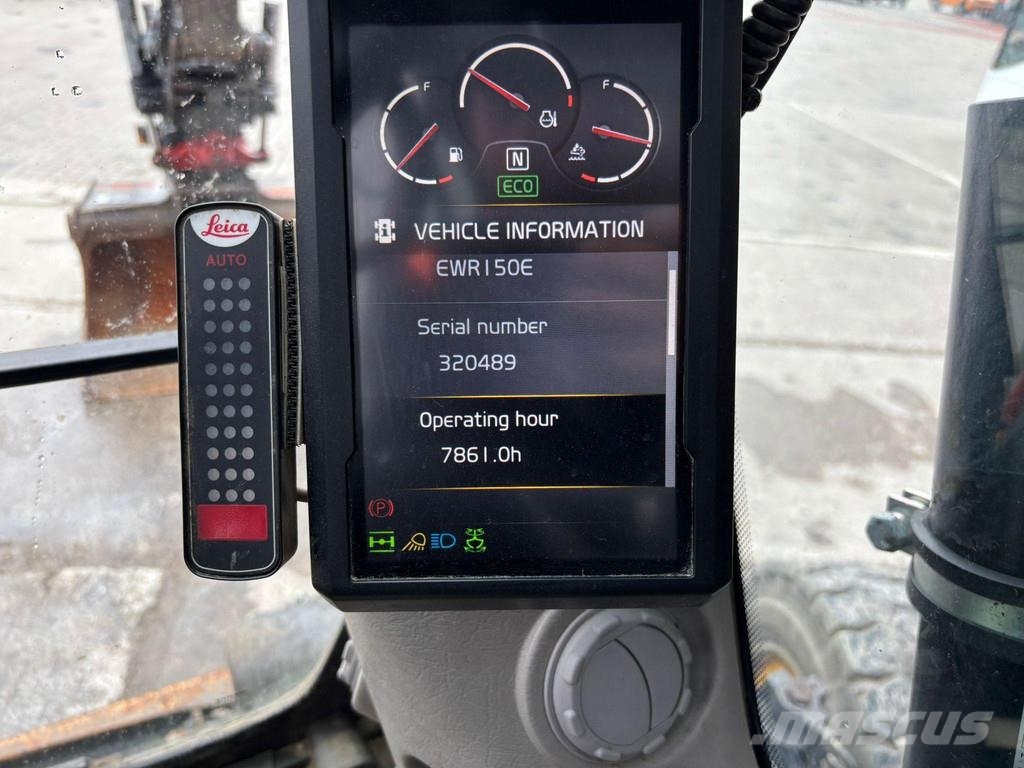 Volvo EWR 150 E 3D / TILTROTATOR / AC / CENTRAL LUBRICAT Ratasekskavaatorid