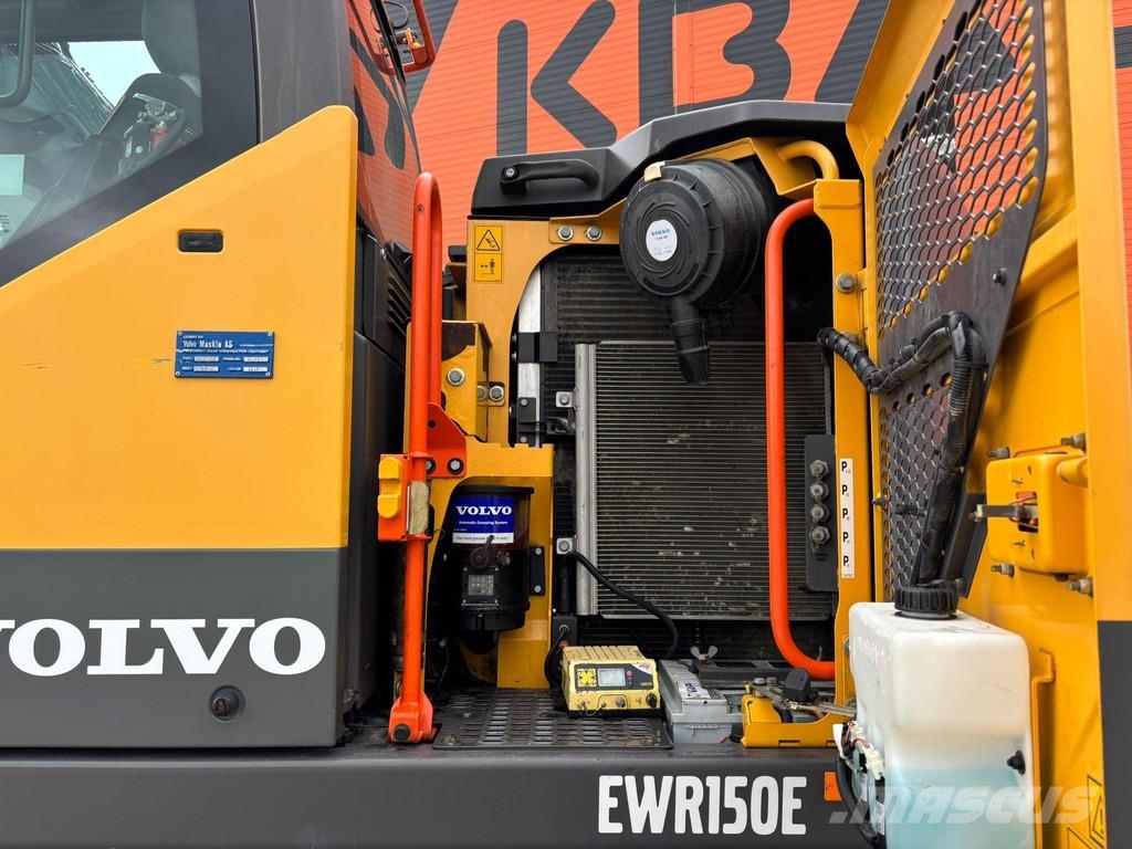 Volvo EWR 150 E 3D / TILTROTATOR / AC / CENTRAL LUBRICAT Ratasekskavaatorid