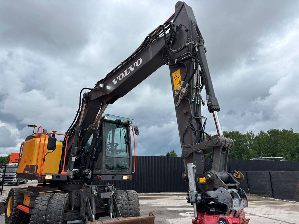 Volvo EWR 150 E 3D / TILTROTATOR / AC / CENTRAL LUBRICAT Ratasekskavaatorid