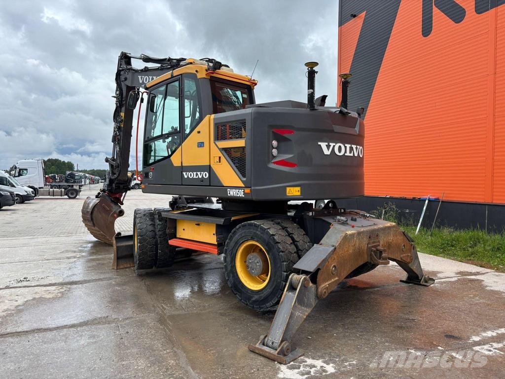 Volvo EWR 150 E 3D / TILTROTATOR / AC / CENTRAL LUBRICAT Ratasekskavaatorid