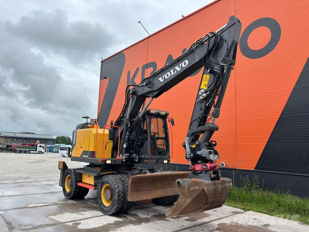 Volvo EWR 150 E 3D / TILTROTATOR / AC / CENTRAL LUBRICAT Ratasekskavaatorid