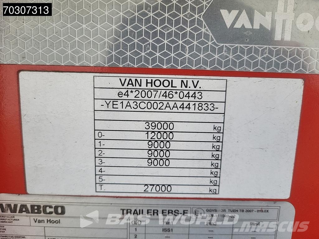 Van Hool 20ft Containerauflieger
