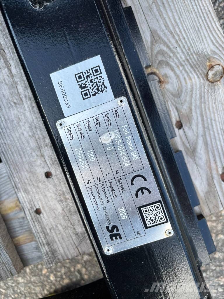SE Equipment gafflar Građevinarske viljuške