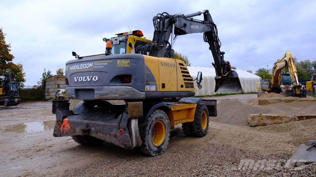 Volvo EW 160 B حفارات بعجل