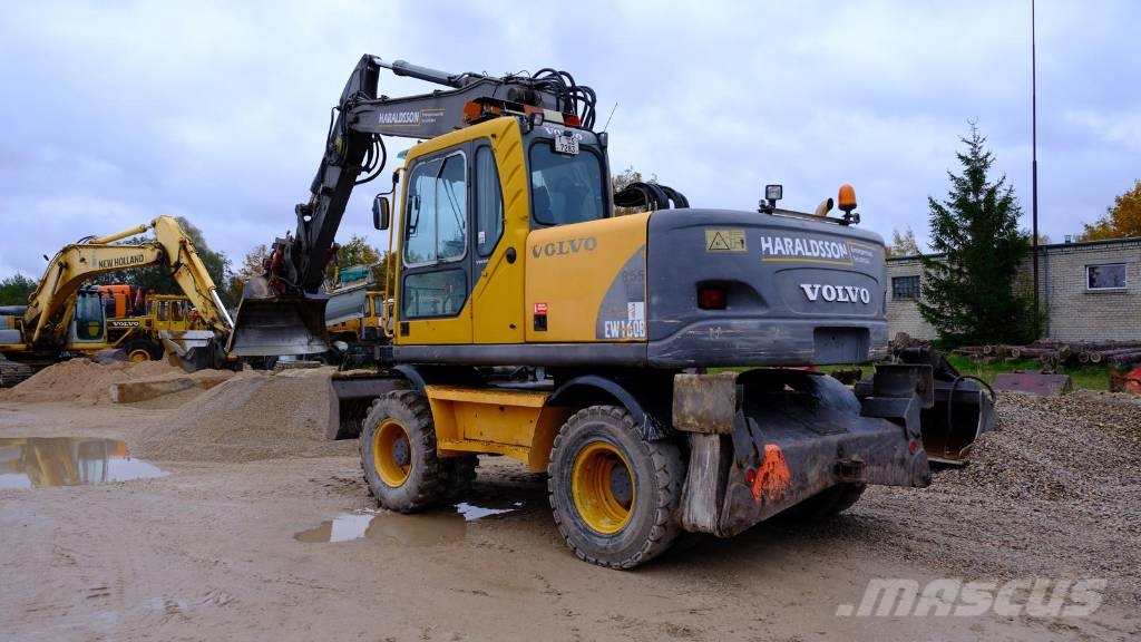 Volvo EW 160 B حفارات بعجل