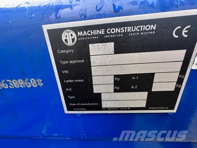 AP Machinebouw KB 110/300 ETV kilverbak Altre macchine e accessori per l'aratura