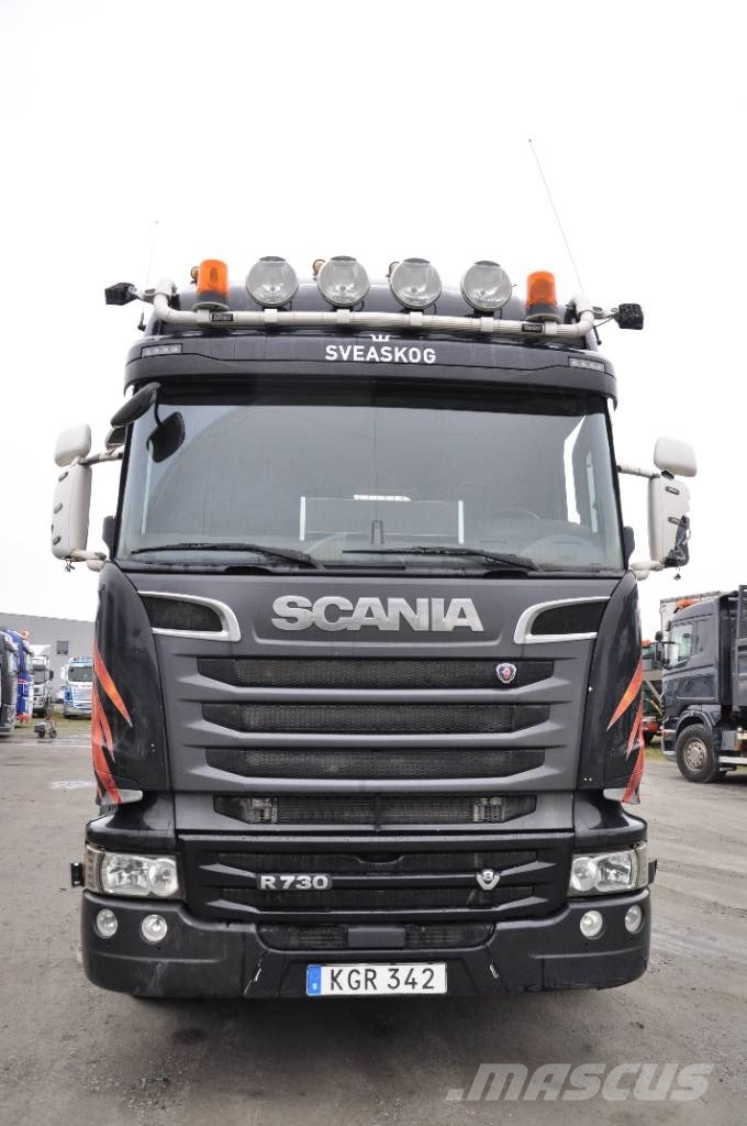 Scania R730 LB8X4 4HNB Euro 6 Transportes de madera