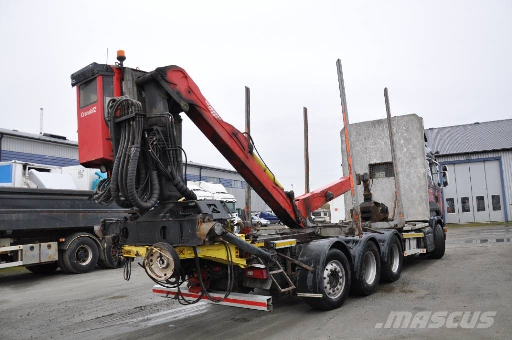 Scania R730 LB8X4 4HNB Euro 6 Transportes de madera