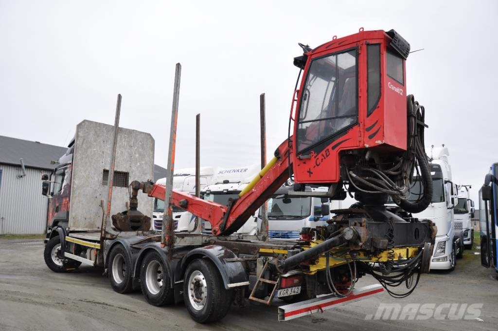 Scania R730 LB8X4 4HNB Euro 6 Transportes de madera