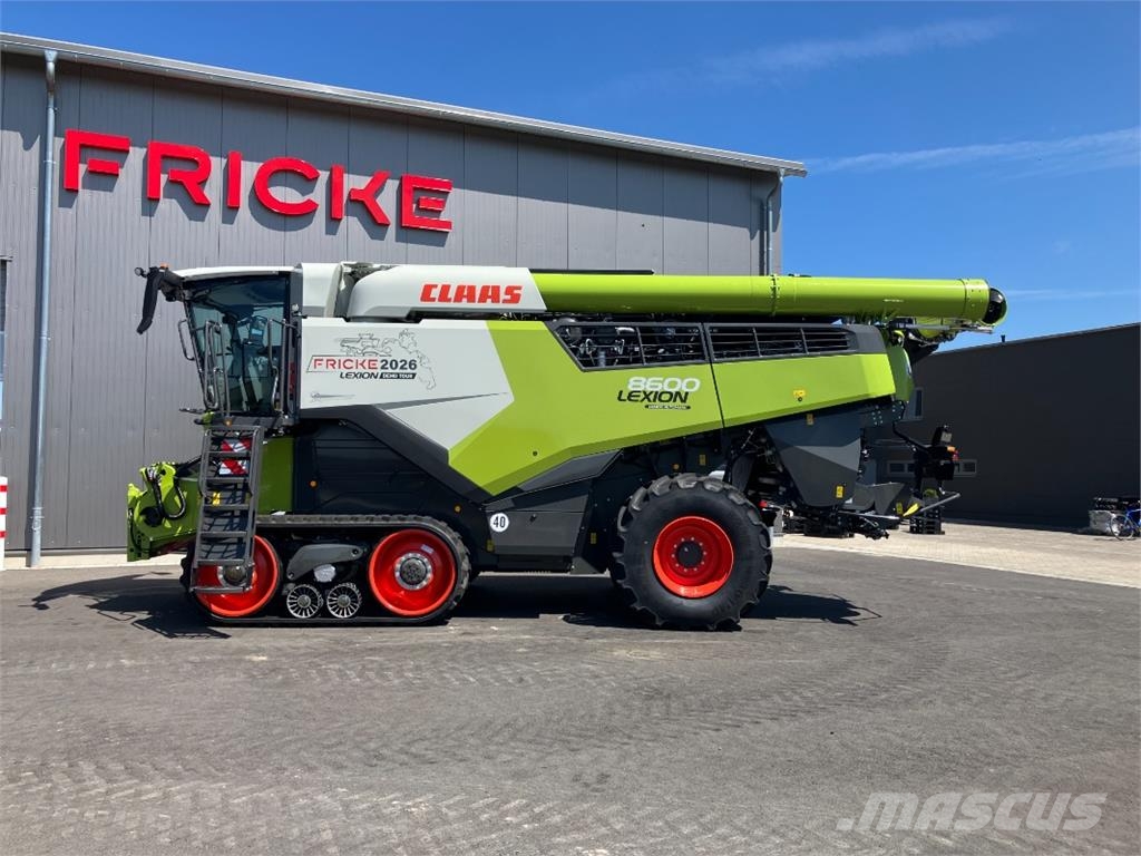 CLAAS Lexion 8600 Terra Trac Θεριζοαλωνιστικές μηχανές
