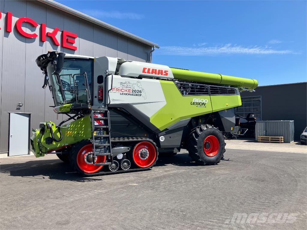 CLAAS Lexion 8600 Terra Trac Θεριζοαλωνιστικές μηχανές