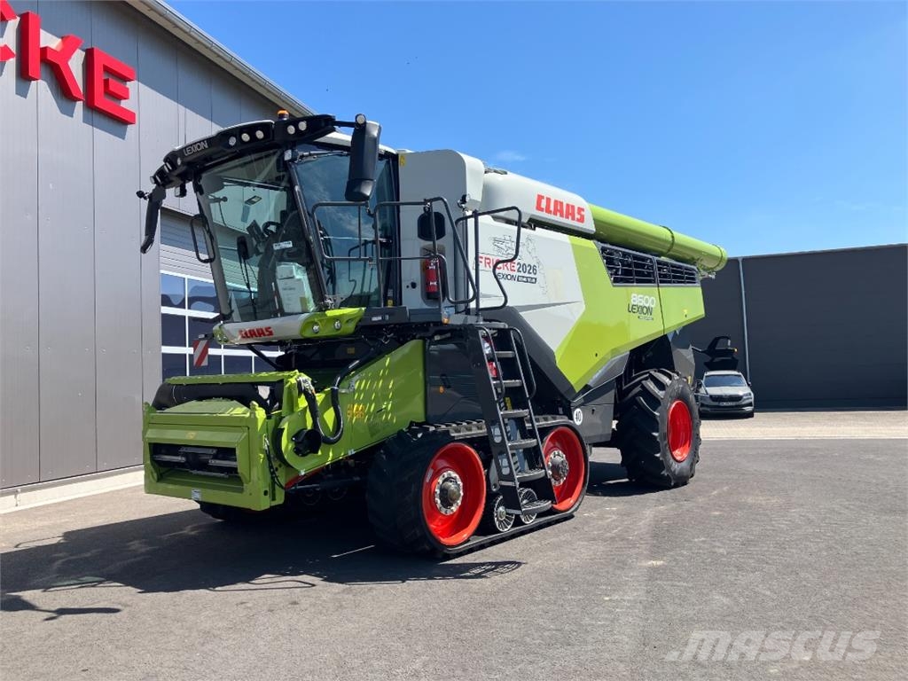 CLAAS Lexion 8600 Terra Trac Θεριζοαλωνιστικές μηχανές