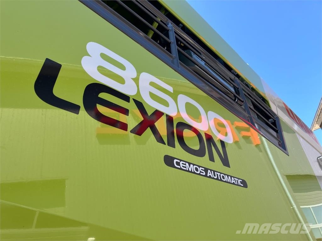 CLAAS Lexion 8600 Terra Trac Θεριζοαλωνιστικές μηχανές