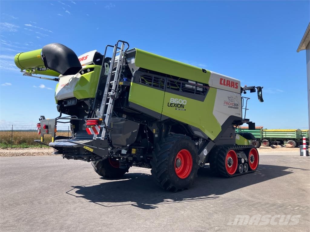 CLAAS Lexion 8600 Terra Trac Θεριζοαλωνιστικές μηχανές
