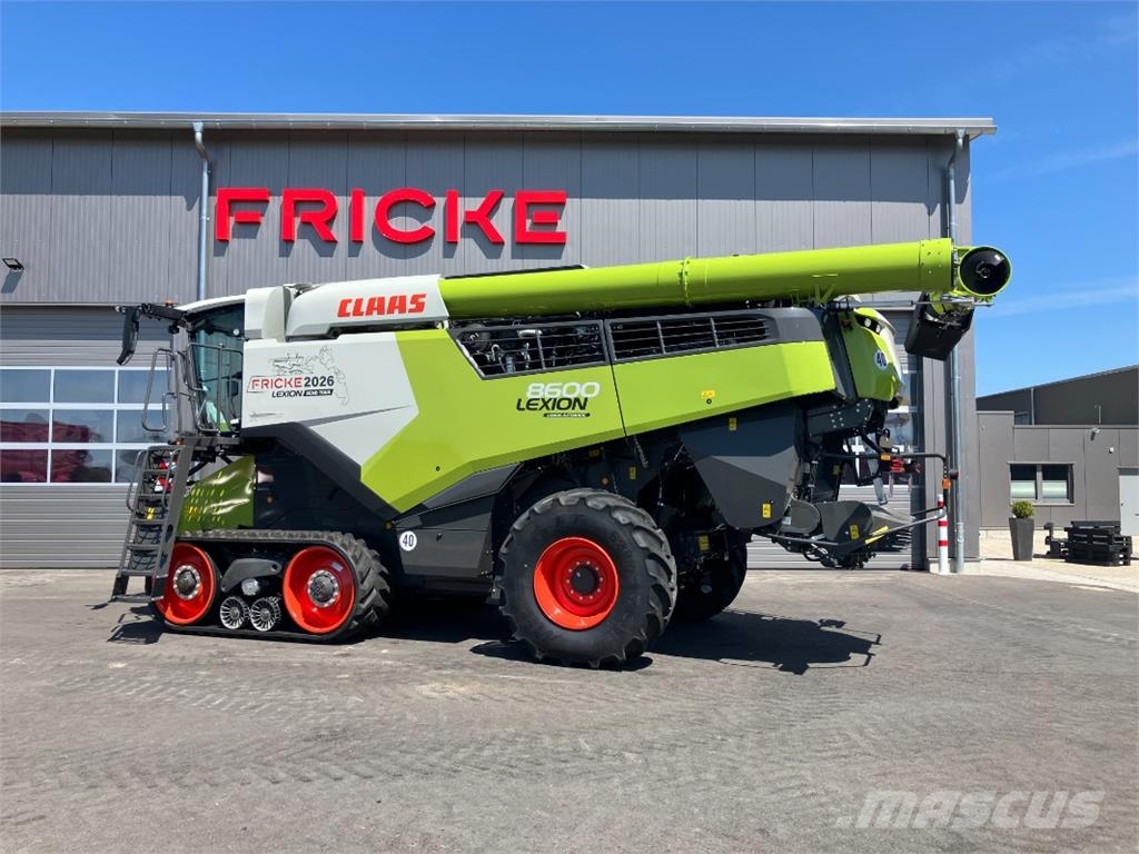 CLAAS Lexion 8600 Terra Trac Θεριζοαλωνιστικές μηχανές