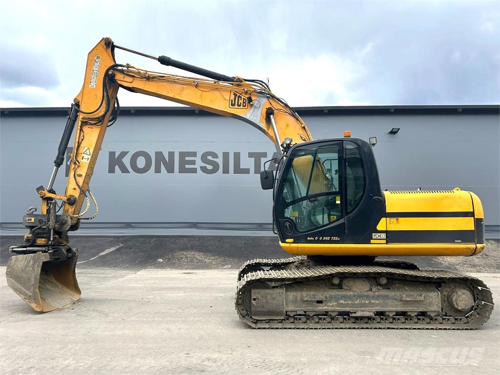 JCB JS160LC PYÖRITTÄJÄLLÄ Excavadoras sobre orugas