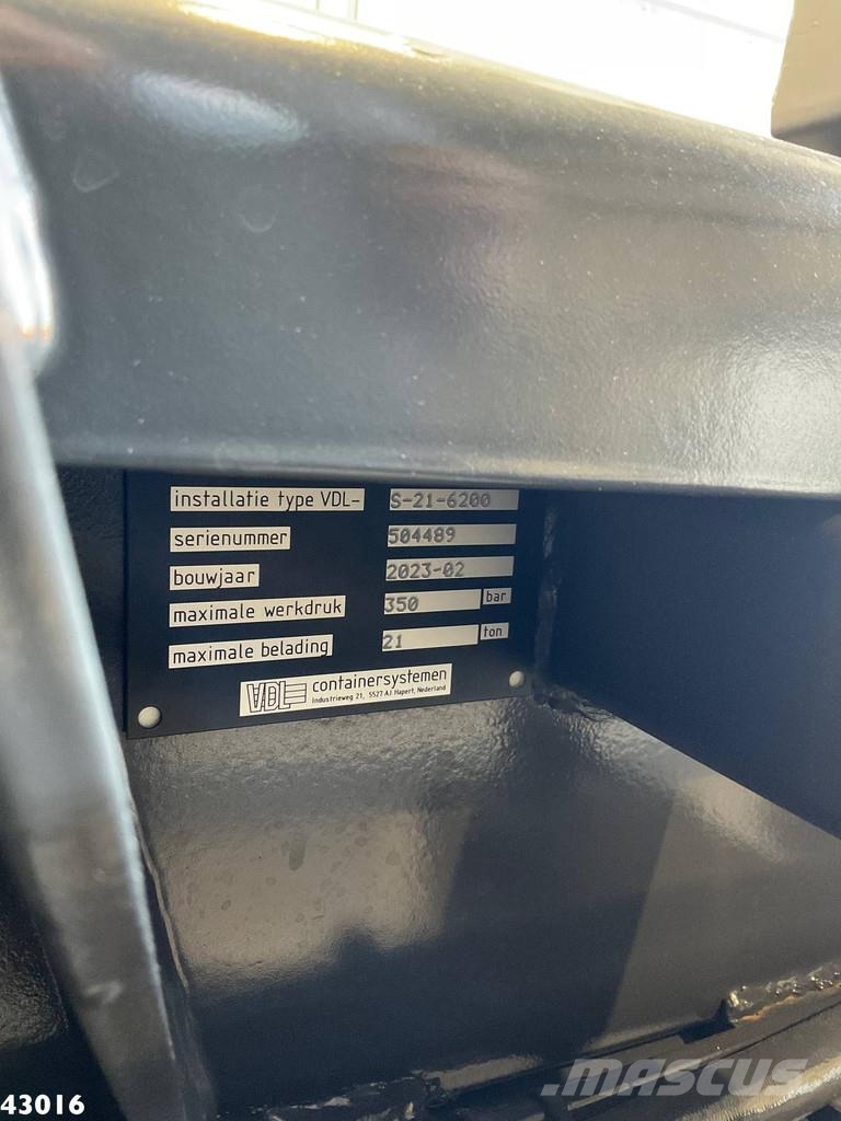 Volvo FM 430 HMF 23 Tonmeter laadkraan Welvaarts laadkra Lastväxlare/Krokbilar