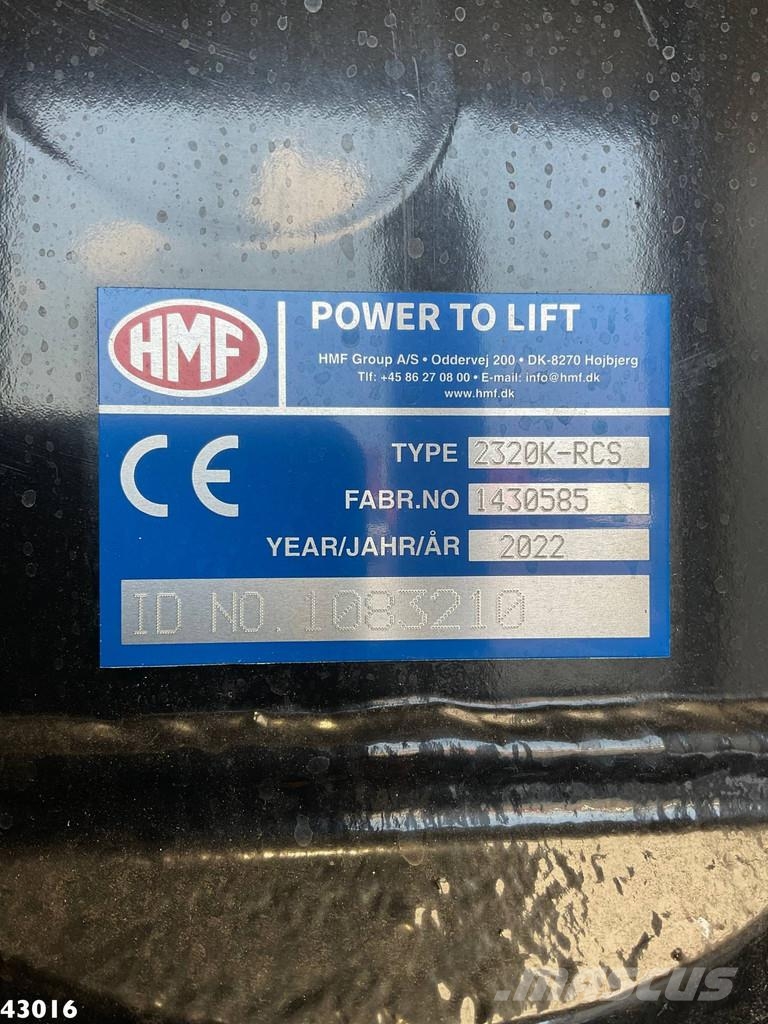 Volvo FM 430 HMF 23 Tonmeter laadkraan Welvaarts laadkra Lastväxlare/Krokbilar