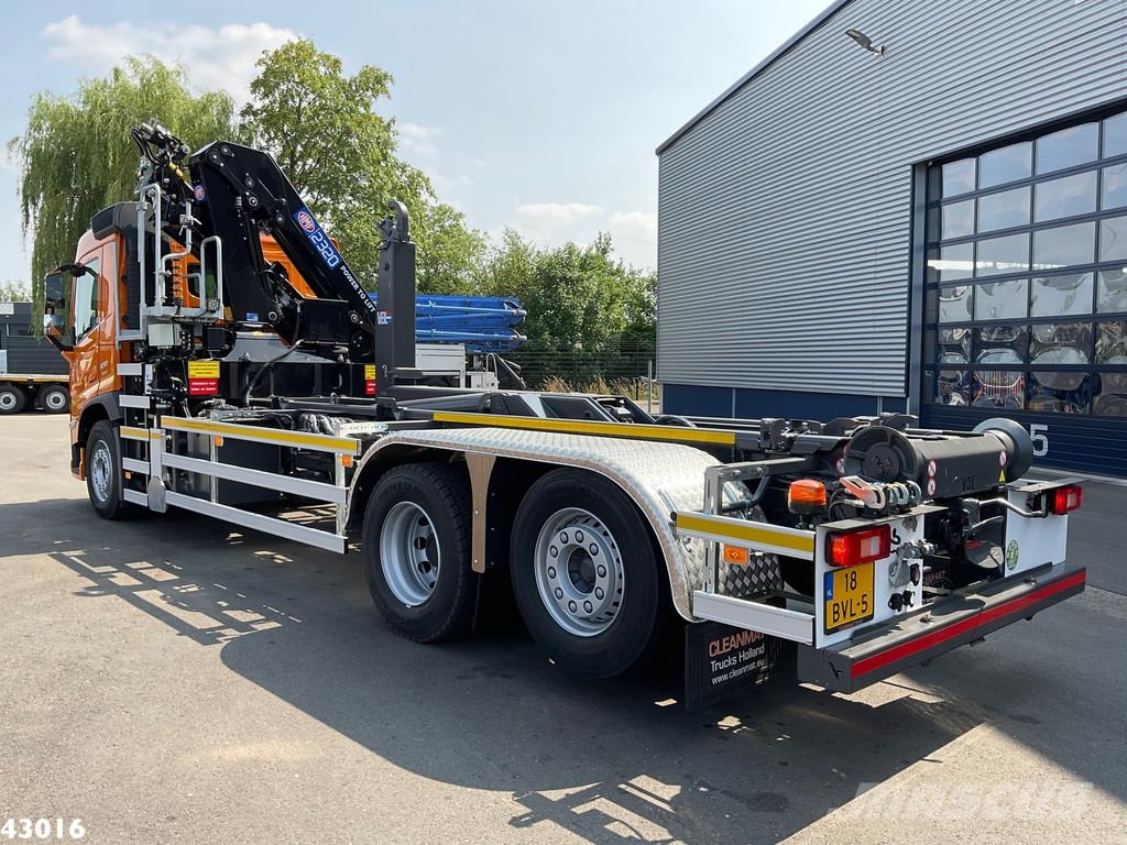 Volvo FM 430 HMF 23 Tonmeter laadkraan Welvaarts laadkra Lastväxlare/Krokbilar