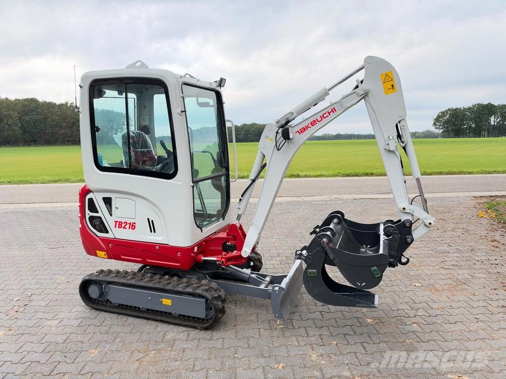 Takeuchi TB216 minigraver nieuw 소형 굴삭기 7톤 미만