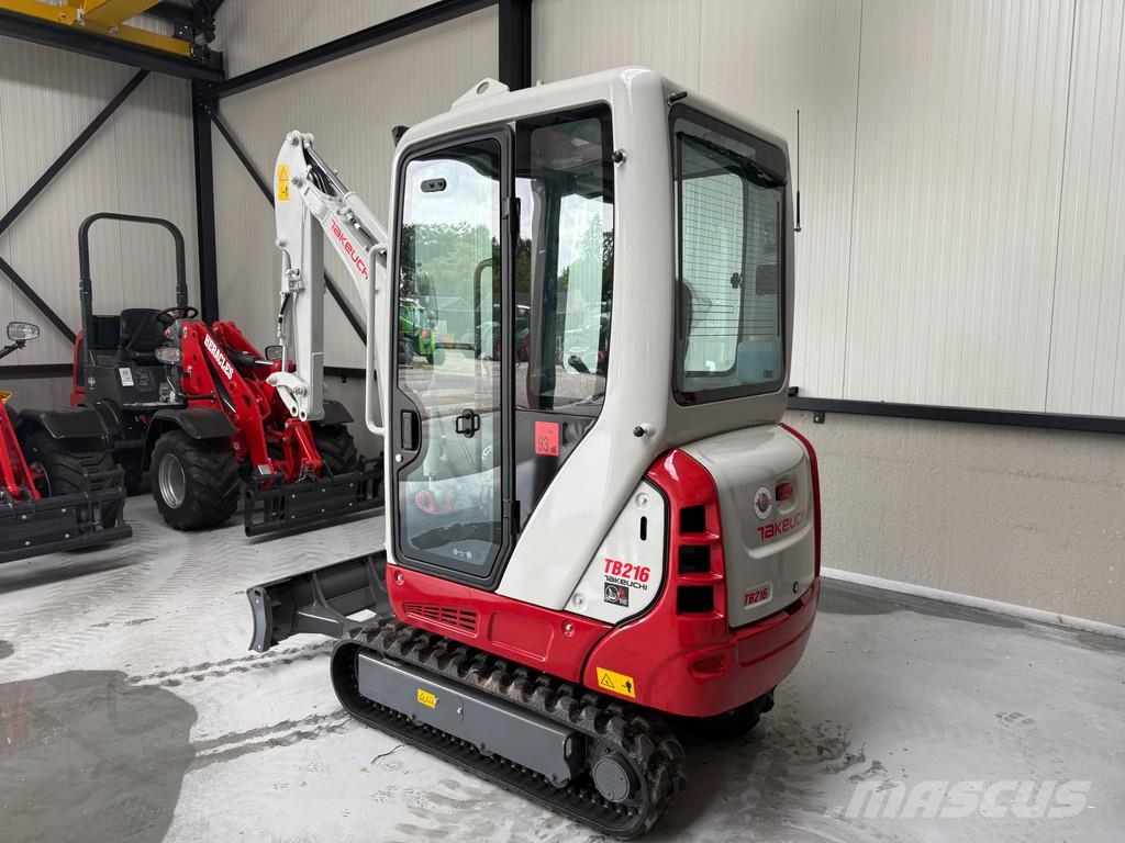 Takeuchi TB216 minigraver nieuw Minigraafmachines < 7t